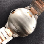 BALLON BLEU DATE 42 TWO TONE PINK GOLD SILVER WHITE DIAL - Image 2