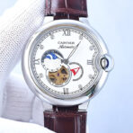 BALLON BLEU 36MM OPEN HEART DIAMOND NUMERALS