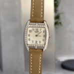 CAPE COD 26 SILVER MOP DIAL DIAMOND BEZEL LEATHER - Image 6