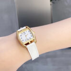 CAPE COD 26 GOLD MOP DIAL DIAMOND BEZEL WHITE LEATHER - Image 11