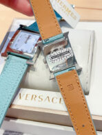 HM HEURE H 26 SILVER BLUE DIAL EPSOM LEATHER - Image 8