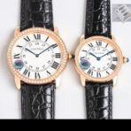 RONDE SOLO PINK GOLD BLACK LEATHER - Image 10