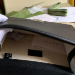 DYONYSUS SHOULDER BAG 20 IN BLACK  SILVER HARDWARE - Image 3