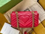 GG MARMONT MATELASS�� SMALL 22 BAG RED PINK - Image 3