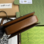 HORSEBIT 1955 SADDLE BAG 25 IN COLORFUL CANVAS AND BROWN LEATHER TRIM GOLD HARDWARE - Image 8