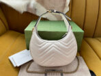 MARMONT SHOULDER BAG 21 IN WHITE  GOLD HARDWARE - Image 4