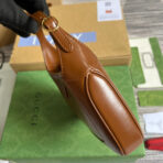 GG JACKIE MINI 19 SHOULDER BAG IN CINNAMON BROWN - Image 10