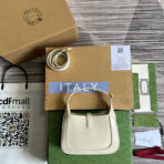 GG JACKIE MINI 19 SHOULDER BAG IN WHITE - Image 4