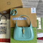GG JACKIE SMALL 28 SHOULDER BAG IN BLUE PASTEL