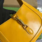 GG JACKIE SMALL 28 SHOULDER BAG IN YELLOW - Image 5