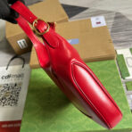 GG JACKIE SMALL 28 SHOULDER BAG IN CHERRY RED - Image 10