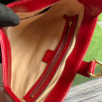 GG JACKIE SMALL 28 SHOULDER BAG IN CHERRY RED - Image 9