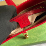 GG JACKIE SMALL 28 SHOULDER BAG IN CHERRY RED - Image 8