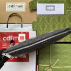 CLUTCH WITH TIGER PRINT 30 IN BLACK MONOGRAM CANVAS - Image 3