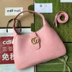 MEDIUM SHOULDER BAG 39 IN LIGHT PINK  GOLD HARDWARE - Image 2