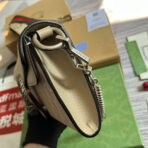 DIONYSUS GG 25 SMALL RECTANGULAR BAG IN BEIGE CANVAS - Image 8