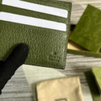 MARMONT BIFOLD WALLET 11 IN ARMY GREEN LAMBSKIN - Image 7