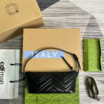 GG MARMONT SMALL 23 HANDBAG IN BLACK - Image 3