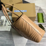 GG MARMONT LARGE 38 TOTE IN BEIGE CAMEL - Image 5