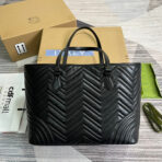 GG MARMONT LARGE 38 TOTE IN BLACK - Image 3