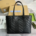 GG MARMONT LARGE 38 TOTE IN BLACK - Image 2