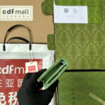 MARMONT QUILTED WALLET 11 IN LIGHT GREEN LAMBSKIN - Image 6