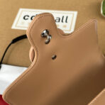 MARMONT QUILTED SHOULDER BAG 18 IN CIDER BROWN - Image 3