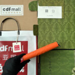 FULL-ZIP WALLET 19 IN ORANGE EMBOSSED - Image 7