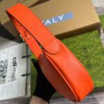 APHRODITE MINI 21 SHOULDER BAG IN ORANGE RED - Image 7