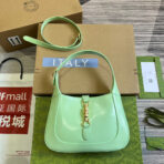 GG JACKIE SMALL 28 SHOULDER BAG IN LIGHT GREEN