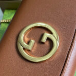 BLONDIE SHOULDER BAG 21 IN BRONZE BROWN  GOLD HARDWARE - Image 5