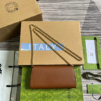 BLONDIE SHOULDER BAG 21 IN BRONZE BROWN  GOLD HARDWARE - Image 6