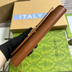 BLONDIE SHOULDER BAG 21 IN BRONZE BROWN  GOLD HARDWARE - Image 7