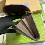 BLONDIE SHOULDER BAG 21 IN BEIGE MONOGRAM CANVAS AND DARK BROWN  TRIM GOLD HARDWARE - Image 4