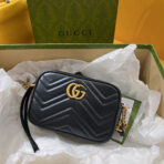 GG MINI 18 MARMONT MATELASS�� BLACK  WITH GOLDEN LOGO - Image 4