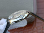 BALLON BLEU DATE 42 SILVER DIAL BLACK BRACELET - Image 7