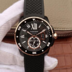 CALIBRE DIVER 42 AUTOMATIC BLACK CASE BLACK DIAL - Image 12