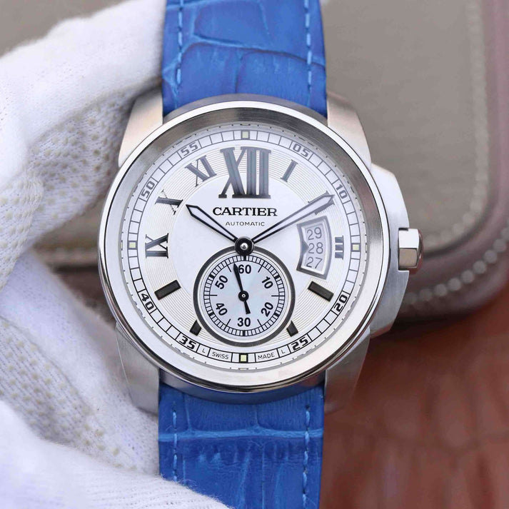 WeChatImage_20210616220032_1800x1800_27fcd5bd-d969-41c7-a0ba-e11d0c6a2929.jpg CALIBRE DIVER 42 AUTOMATIC STEEL CASE WHITE DIAL - Image 1