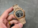 Patek Philippe Nautilus Chronograph - Rose Gold - Image 11