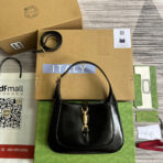 GG JACKIE SMALL 28 SHOULDER BAG IN BLACK