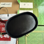 MINI BUCKET SHOULDER BAG 20 IN BLACK  GOLD HARDWARE - Image 6