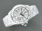 J12 Date Automatic White Ceramic Black Numerals White Dial - Image 12