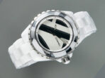 J12 38mm Automatic Limited Untitled H5582 White Ceramic Black White Dial - Image 3