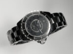 J12 Automatic Black Ceramic Black Numerals Black Dial Black Steel Hands - Image 5