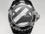 J12 38mm Automatic Limited Untitled H5582 Black Ceramic Black Steel Dial - Image 3