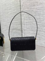 FLAP BAG 18 BLACK QUILTED ALLOVER - Image 5