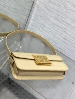 FLAP BAG 18 IN WHEAT TAN PATENT - Image 5