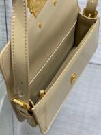 FLAP BAG 18 IN WHEAT TAN PATENT - Image 10