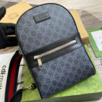 GG CROSS-BODY BAG 29 BLACK CANVAS - Image 3