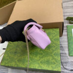 GG MARMONT 16 MINI SHOULDER BAG LIGHT PINK - Image 8